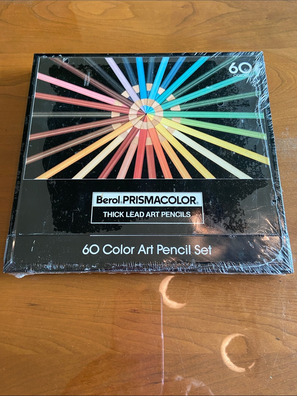 Vintage 1980’s Berol Prismacolor 60 Pencil Tin Set 960 Factory Sealed NOS USA